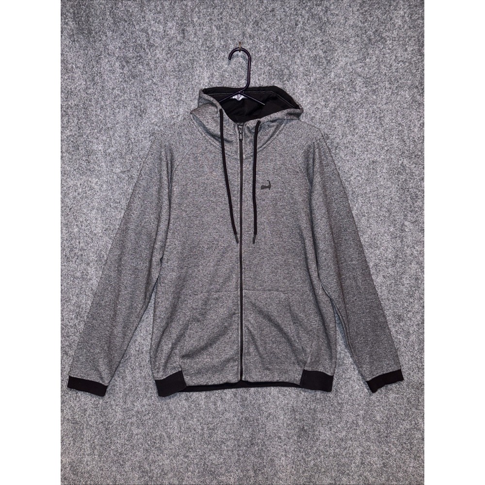 Cuffy's Cape Cod Hoodie Mens L Blue Full Zip  Sweatshirt